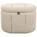 Puffy Beige Bench