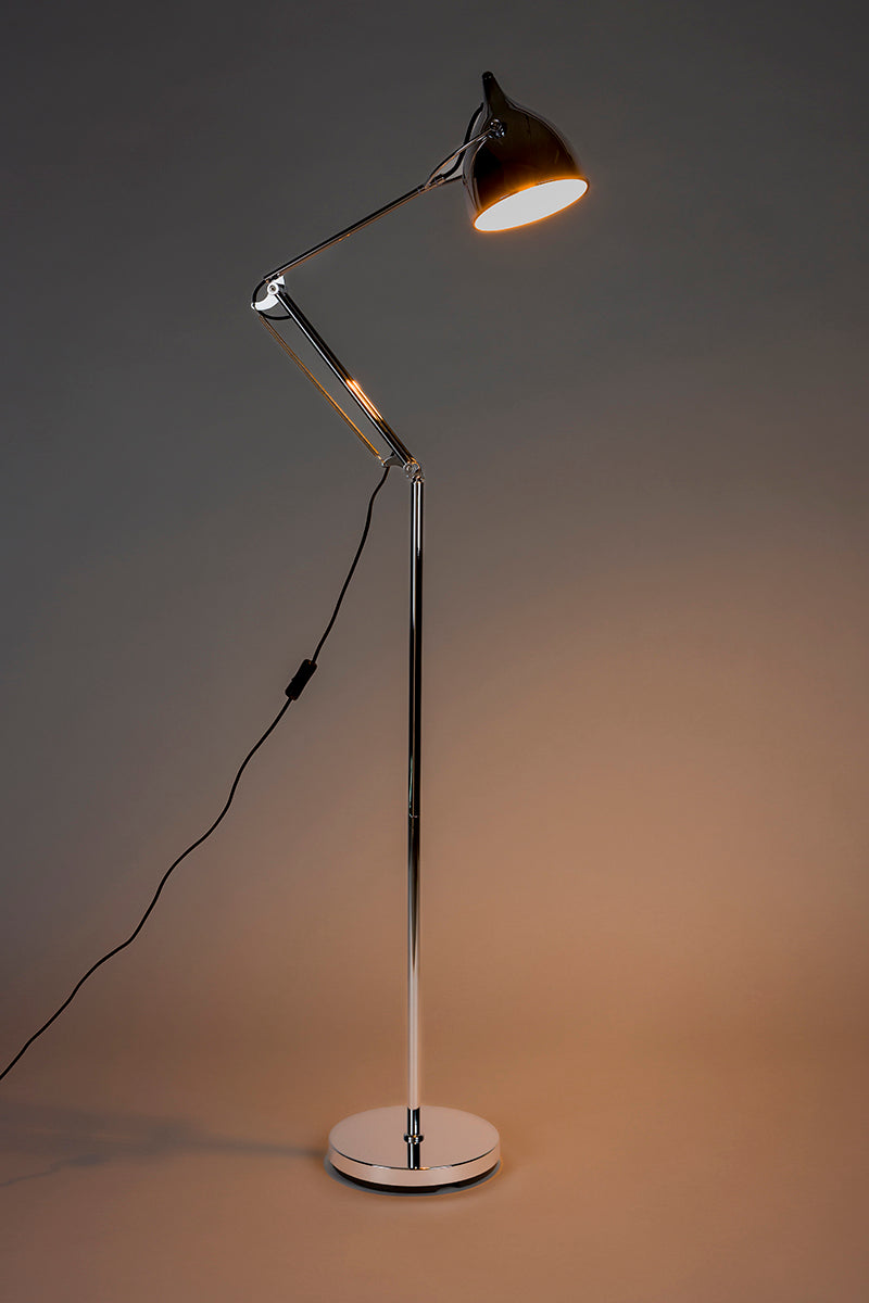 Reader Chrome Floor Lamp