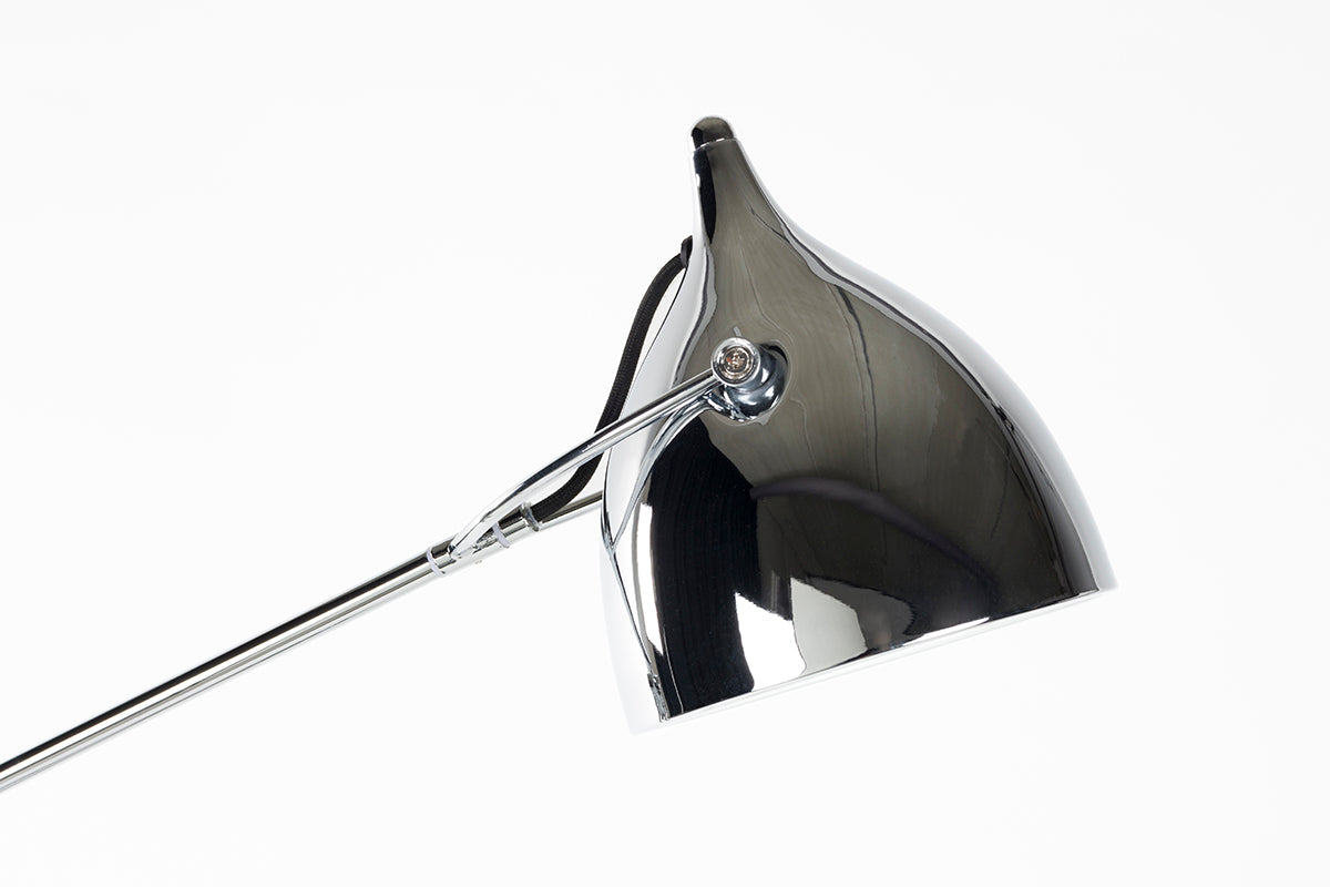 Reader Chrome Floor Lamp