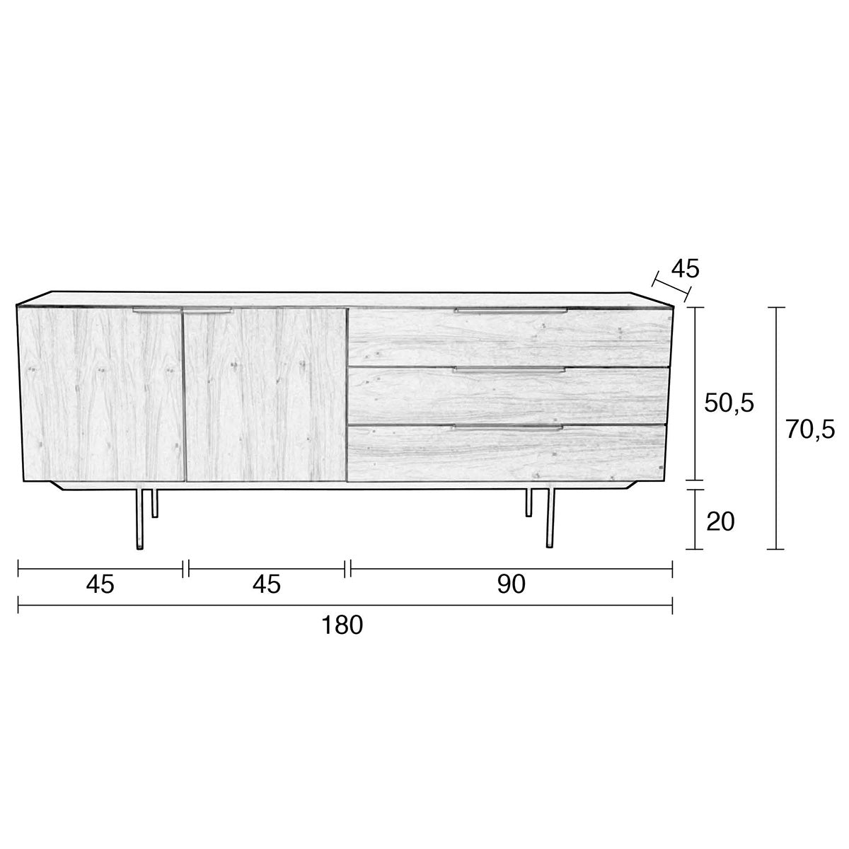 Travis Sideboard