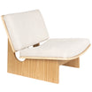 Volana Beige Lounge Chair
