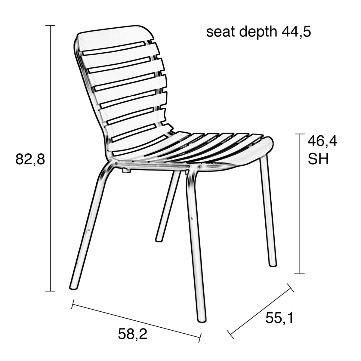 Vondel Garden Chair (2/Set)