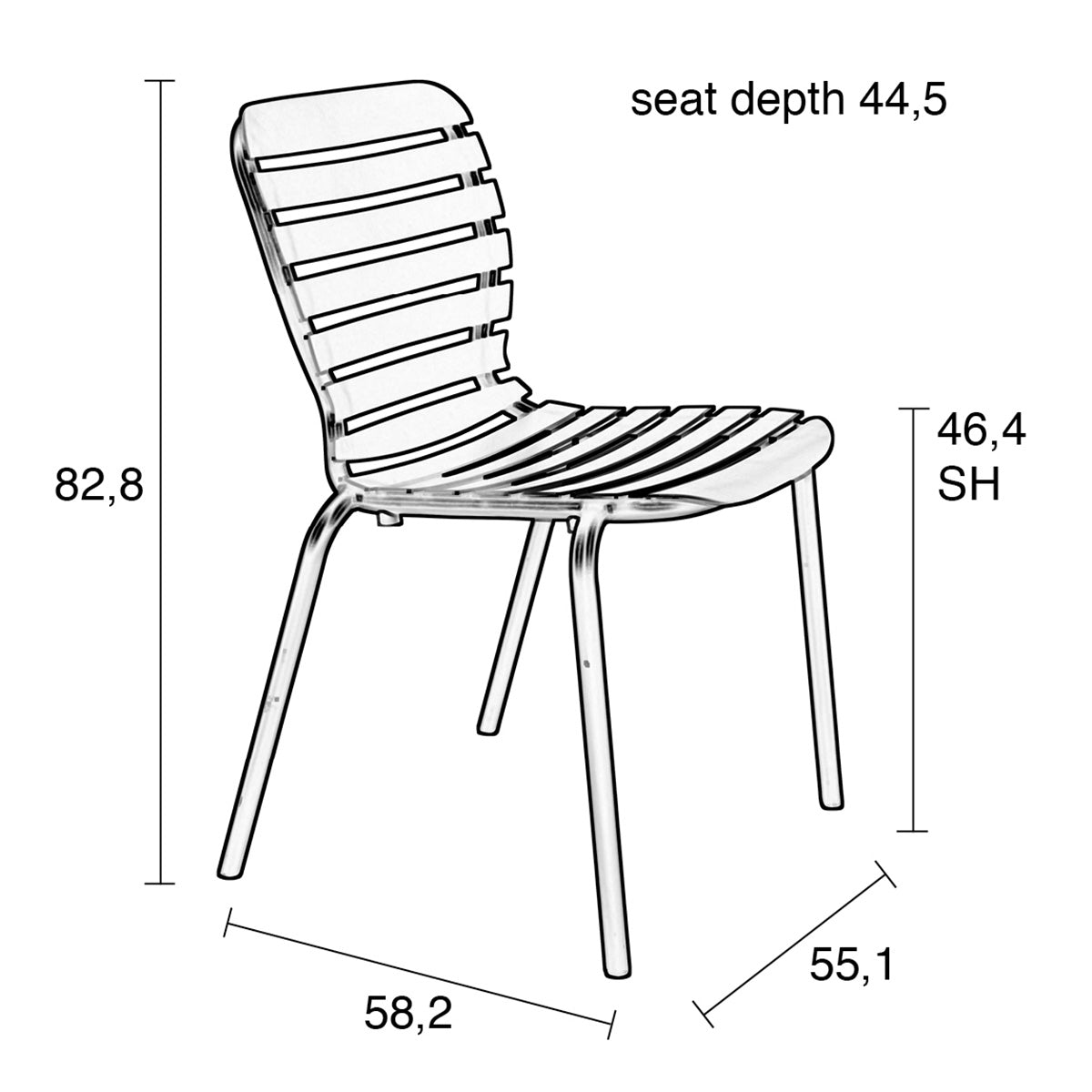 Vondel Garden Chair (2/Set)