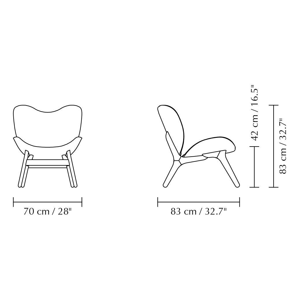 A Conversation Piece Horizons Low Lounge Chair - WOO .Design