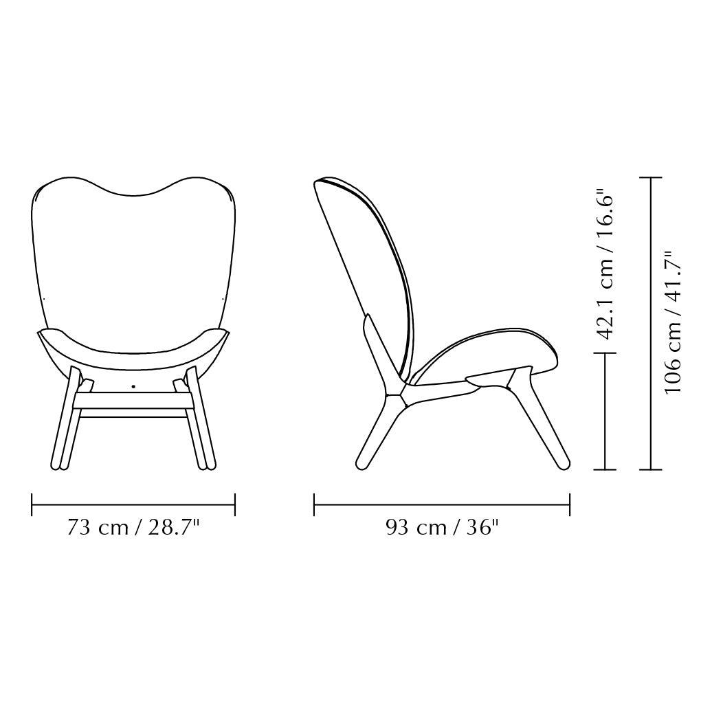 A Conversation Piece Horizons Tall Lounge Chair - WOO .Design