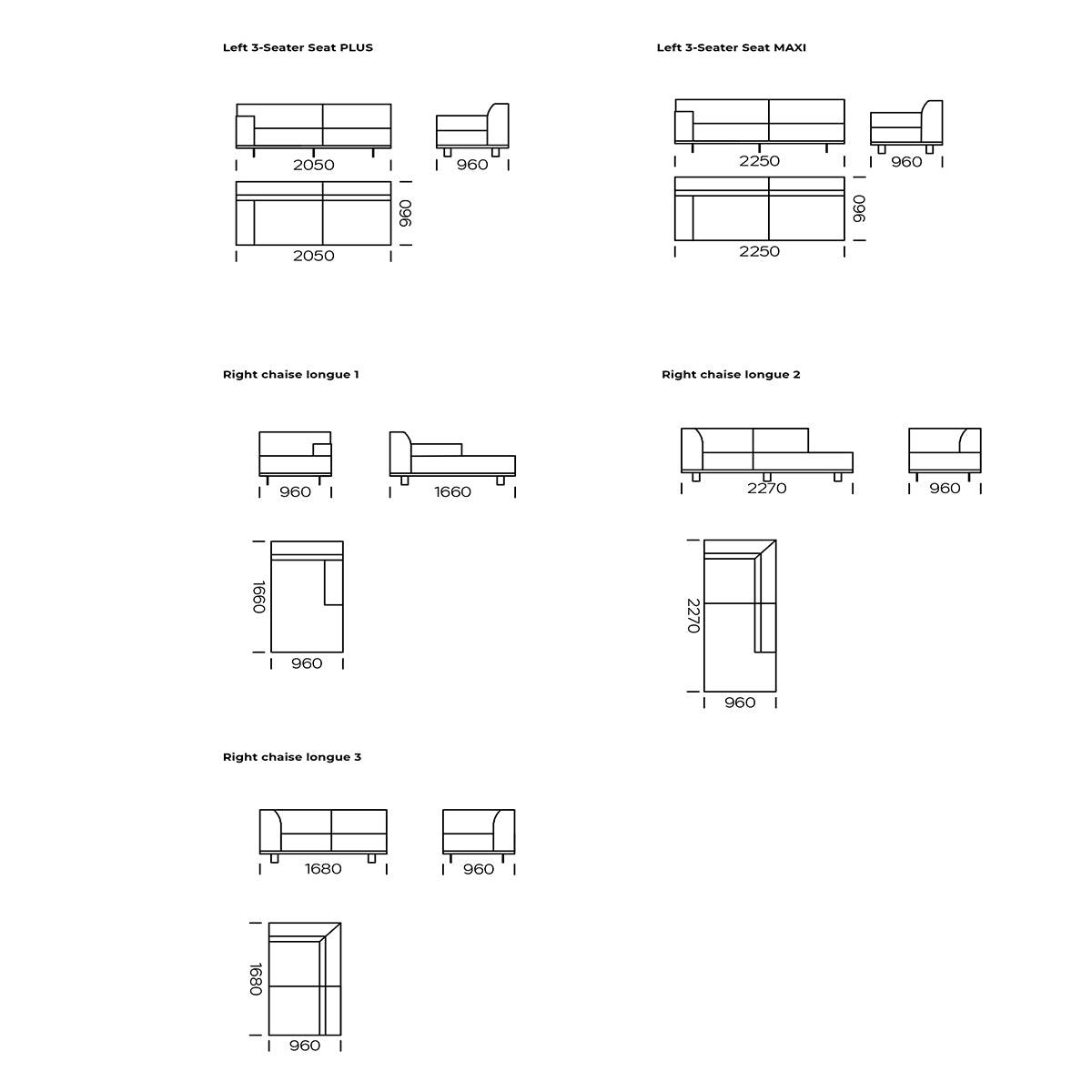 Aero Modular Sofa - WOO .Design