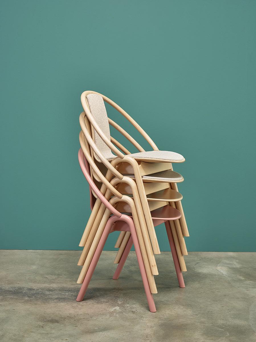 Again Upholstered/Wood Chair - WOO .Design