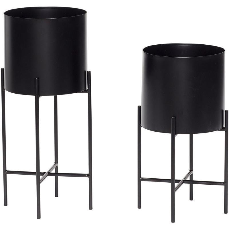 Airy Metal Pots (2/Set) - WOO .Design
