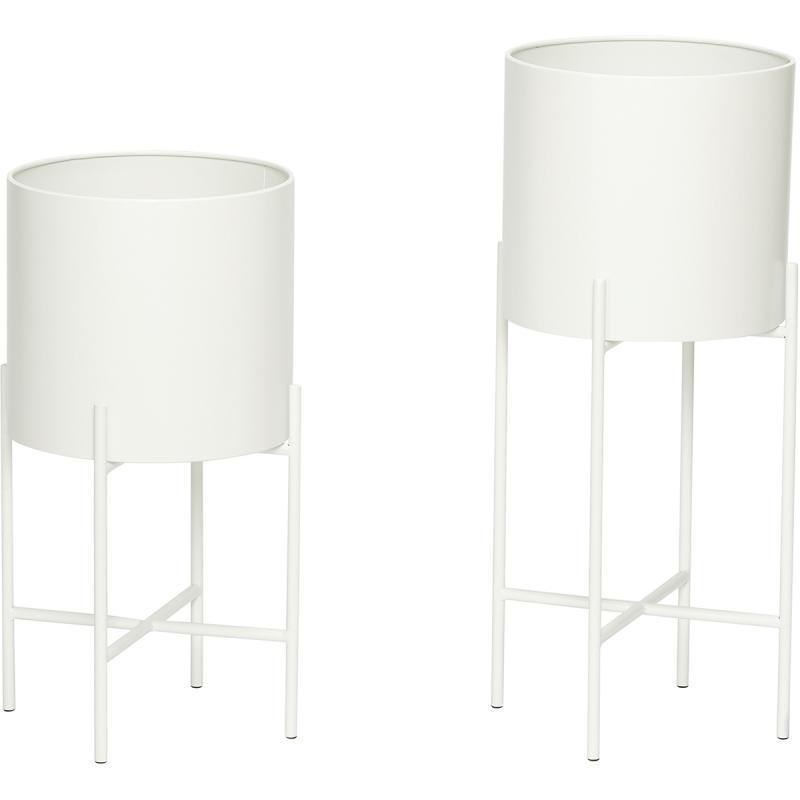 Airy Metal Pots (2/Set) - WOO .Design