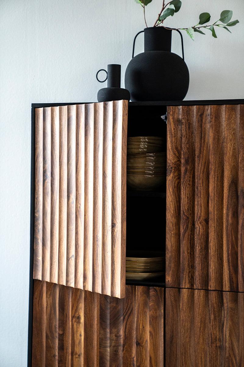 Alexander Sheesham Wood Cabinet - WOO .Design