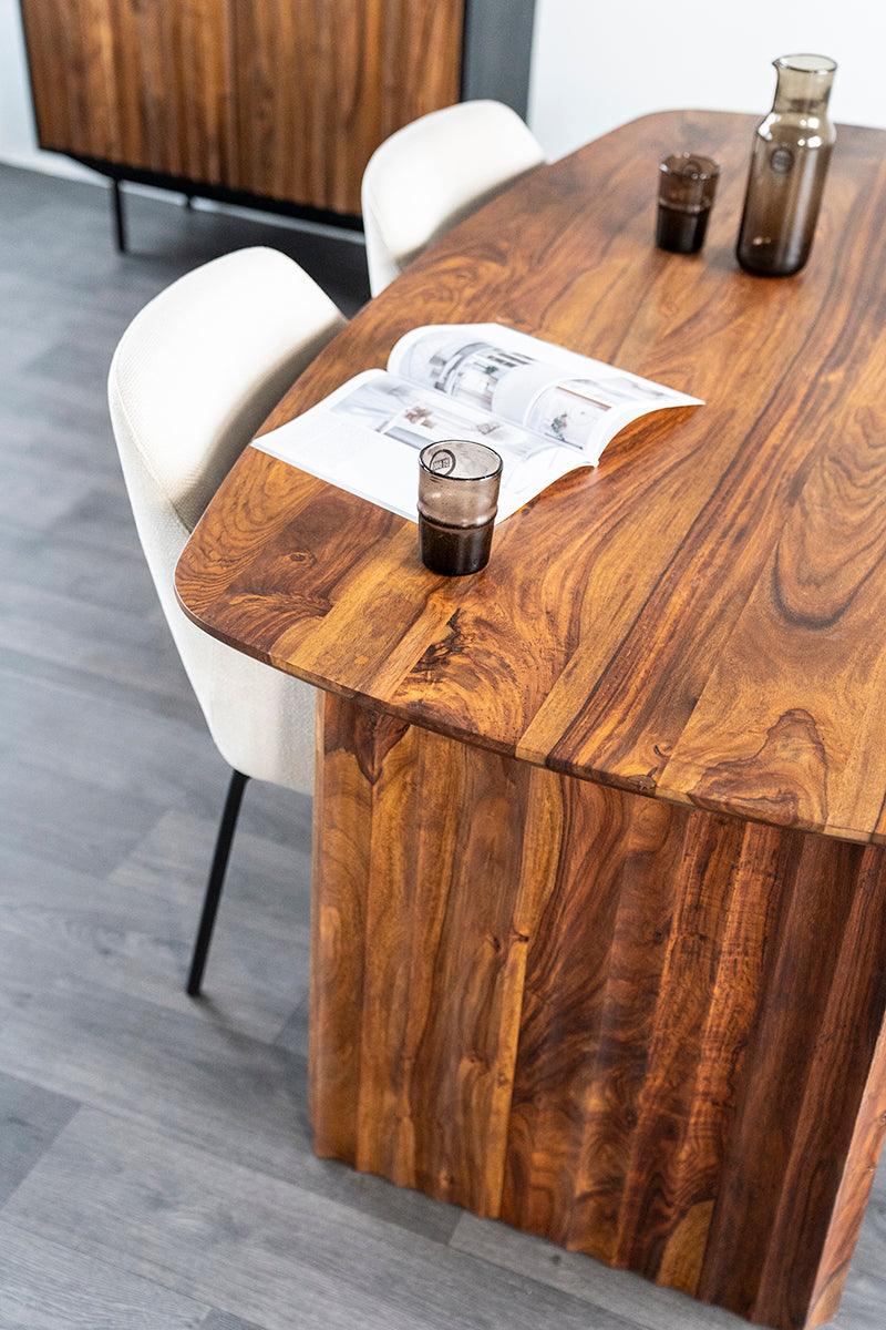 Alexander Sheesham Wood Dining Table - WOO .Design