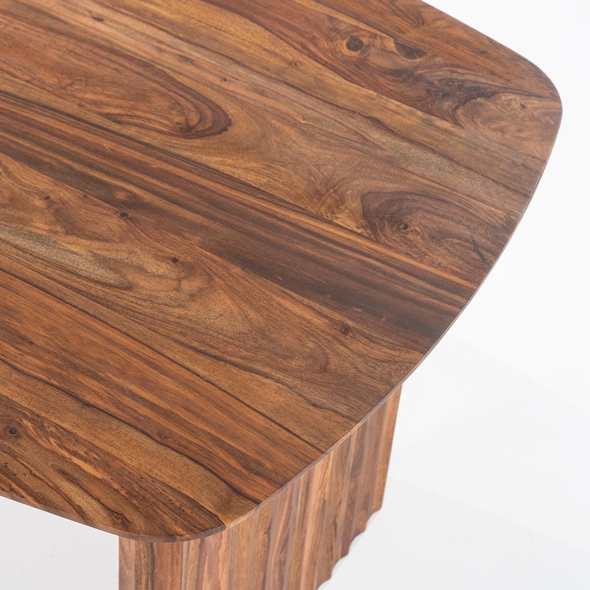 Alexander Sheesham Wood Dining Table - WOO .Design