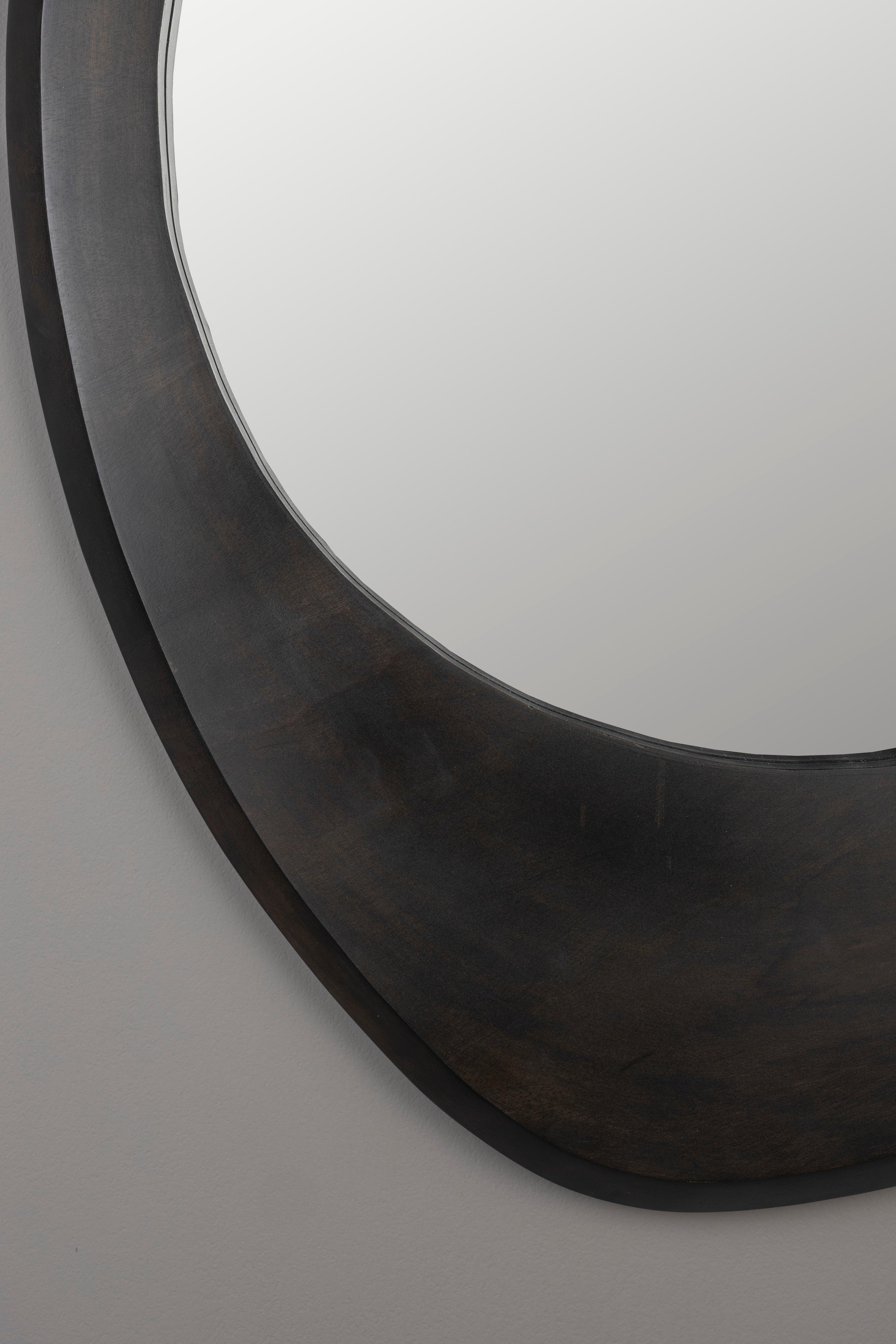 Aren Black Wood Mirror - WOO .Design