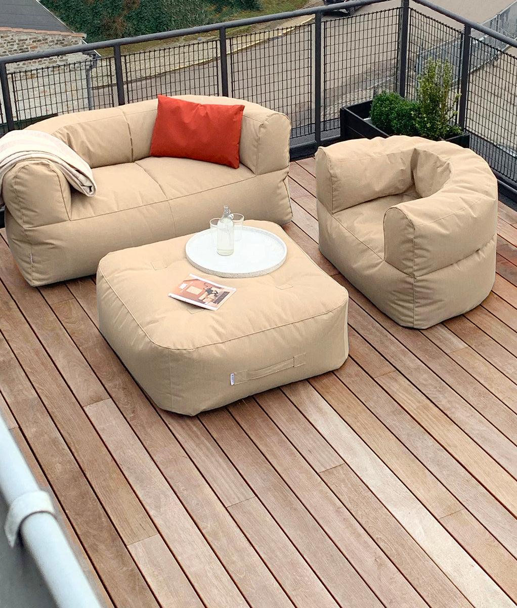Arm-Strong Outdoor Pouf - WOO .Design