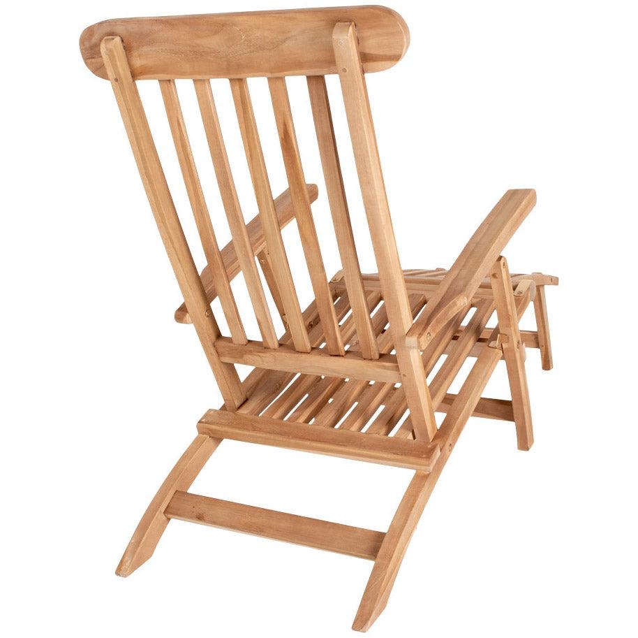 Arrecife Teak Wood Deck Chair - WOO .Design