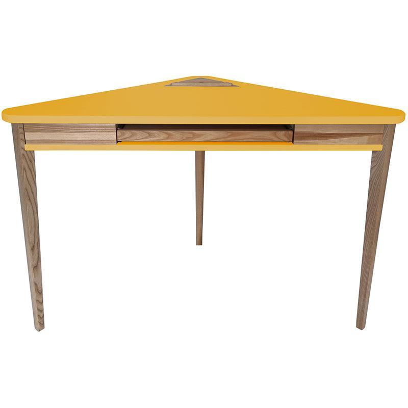 Ashme Corner Desk with Keyboard Tray - WOO .Design