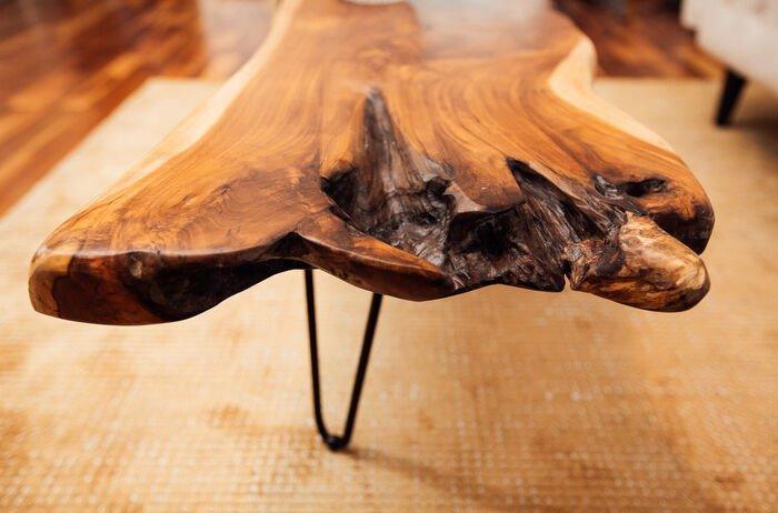 Aspen Natural Teak Wood Coffee Table - WOO .Design
