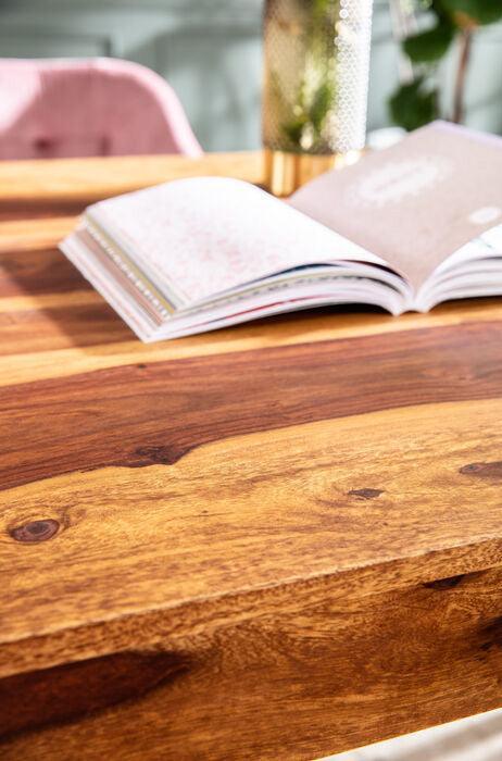 Authentico Brown Sheesham Wood Table - WOO .Design