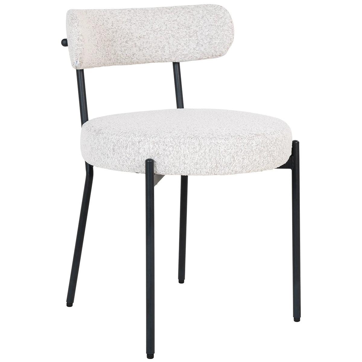Badalona Boucle Dining Chair (2/Set) - WOO .Design