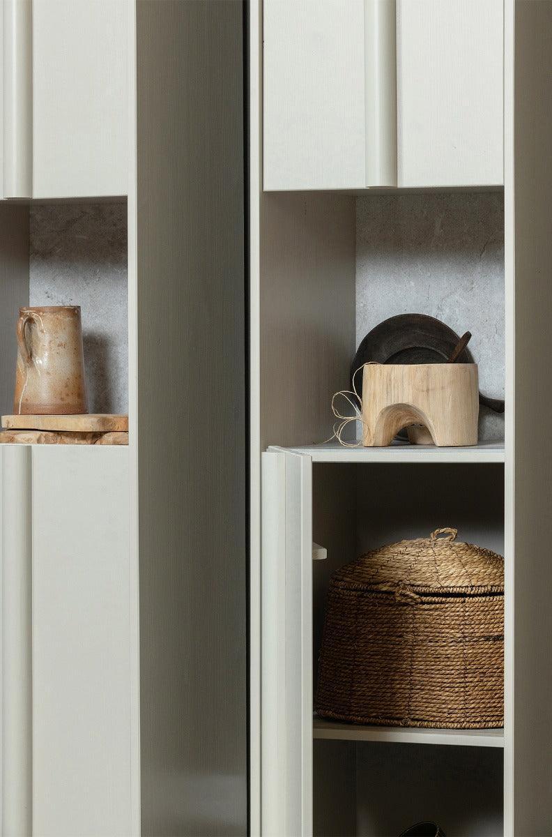 Basu Pine Wood Small Cabinet - WOO .Design