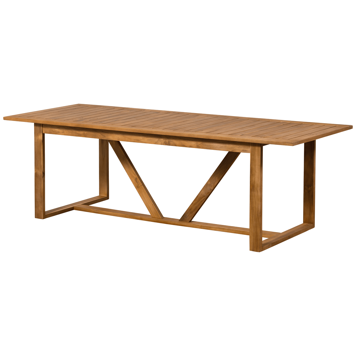 Beaver Natural Teak Wood Dining Table - WOO .Design