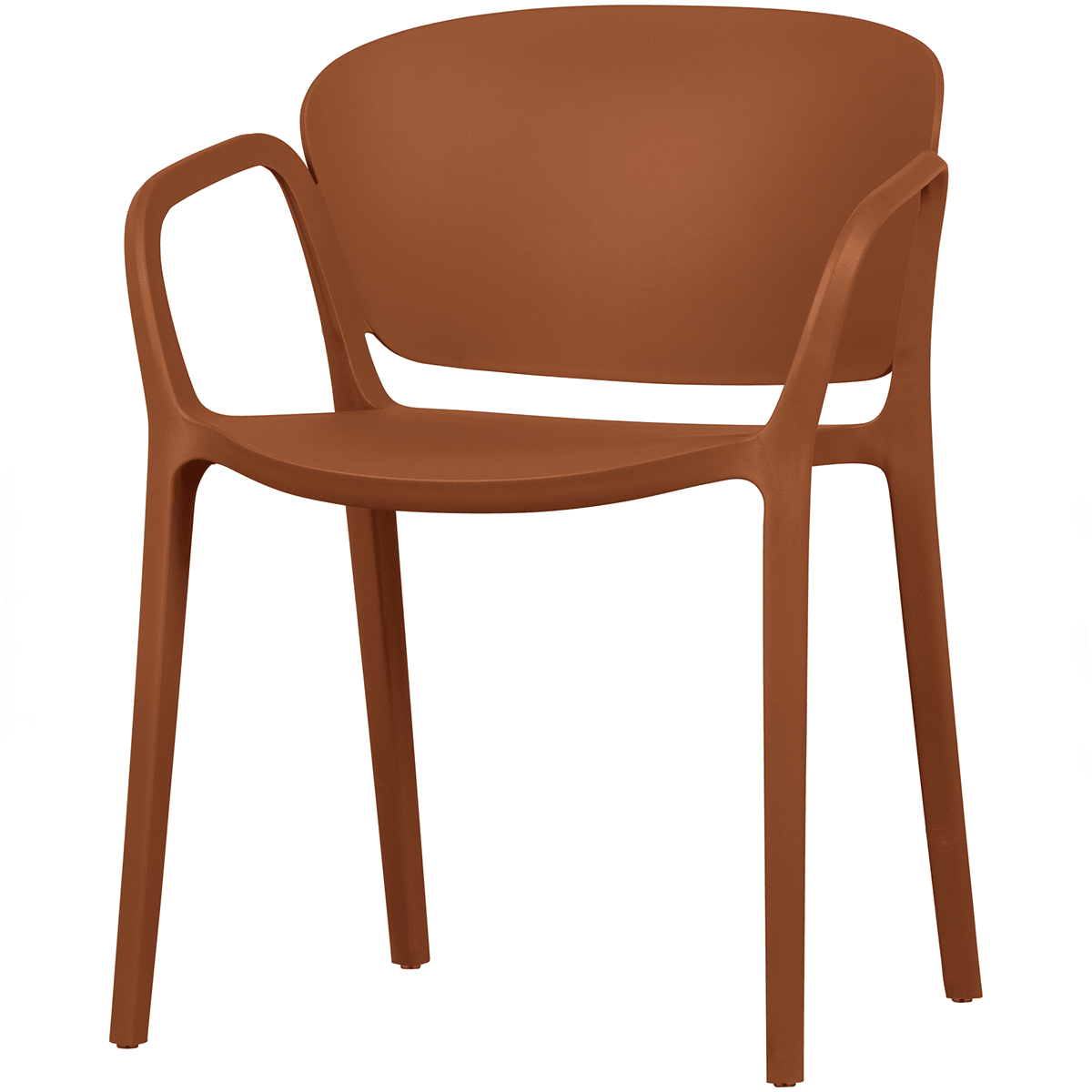 Bent Plastic Chair (2/Set) - WOO .Design