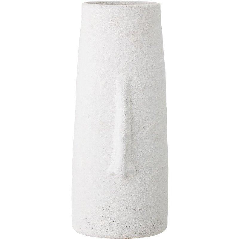 Berican White Terracotta Deco Vase - WOO .Design
