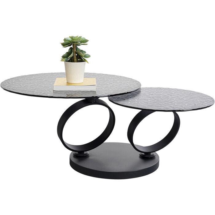 Beverly Black Stoneware Dubble Coffee Table - WOO .Design