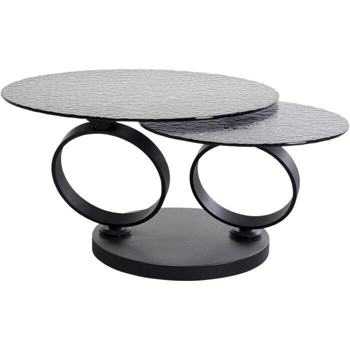 Beverly Black Stoneware Dubble Coffee Table - WOO .Design