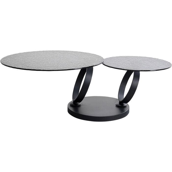 Beverly Black Stoneware Dubble Coffee Table - WOO .Design