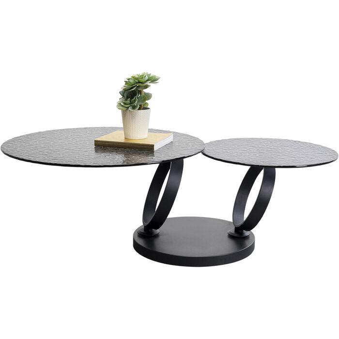 Beverly Black Stoneware Dubble Coffee Table - WOO .Design