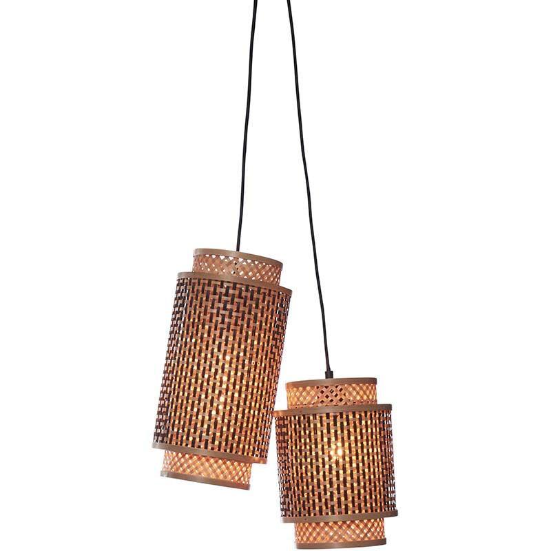 Bhutan 2-Shade Hanging Lamp - WOO .Design