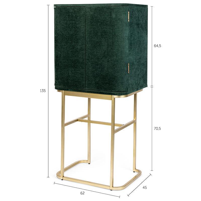 Ava Morgana Velvet Cabinet