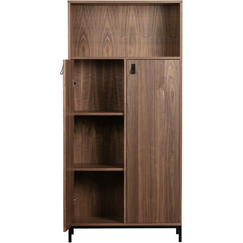 Bookazine Walnut Bookcase - WOO .Design