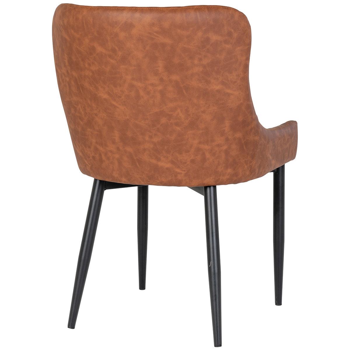 Boston Vintage Brown Dining Chair - WOO .Design