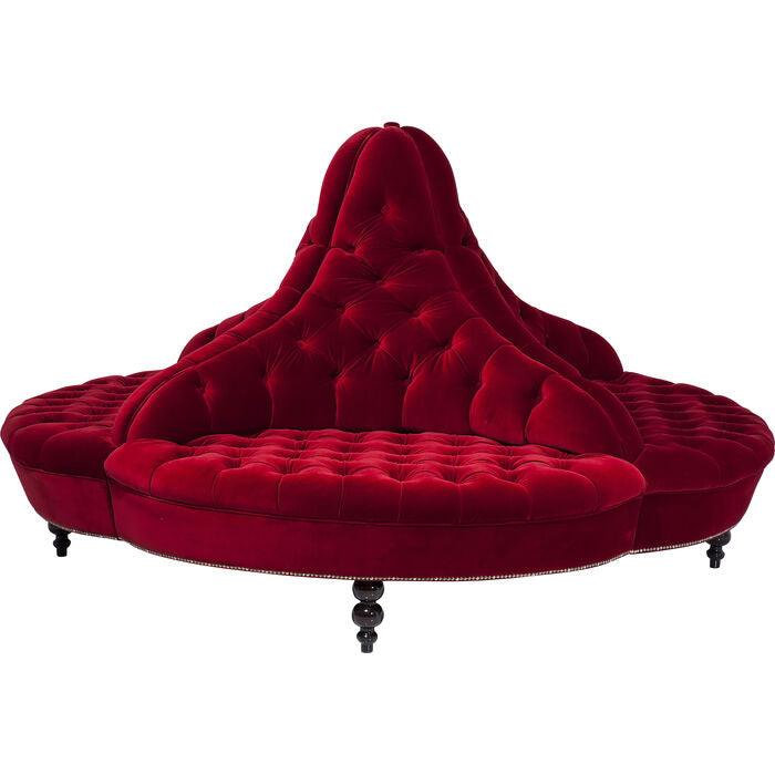 Boudoir Velvet 4 Seater Around Sofa - WOO .Design