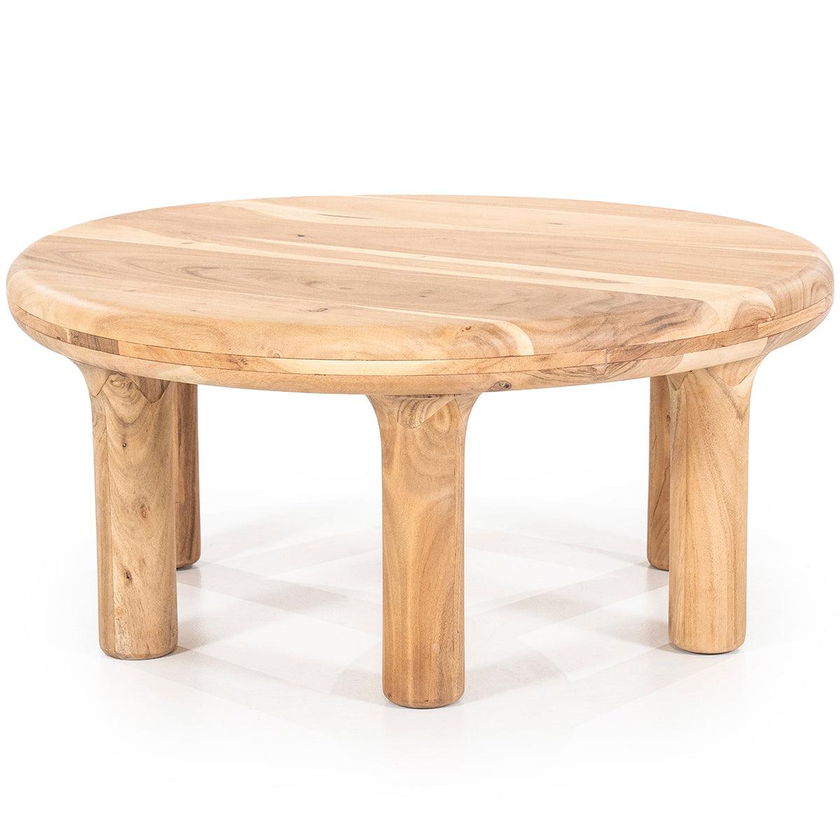 Bram Acacia Wood Coffee Table - WOO .Design