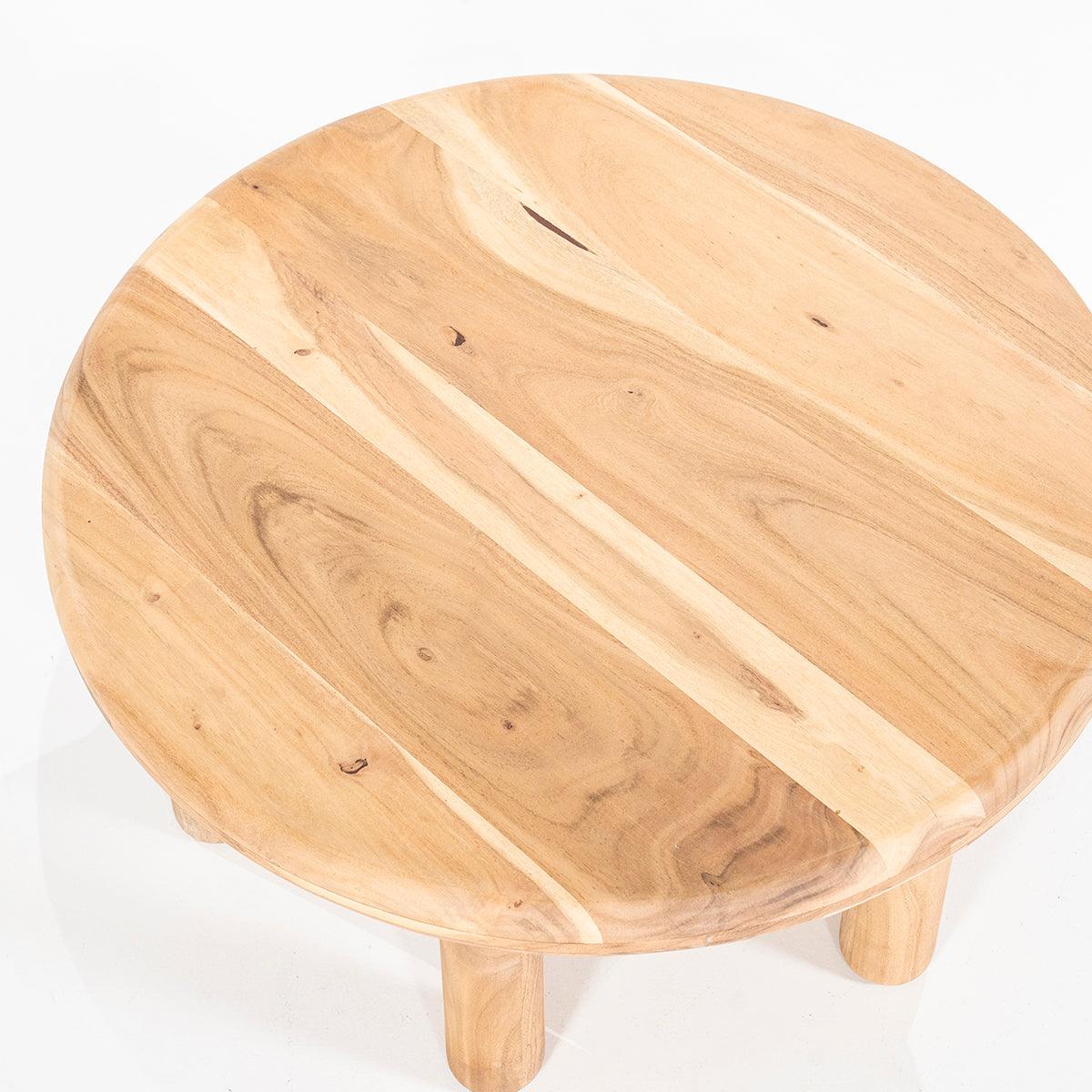 Bram Acacia Wood Coffee Table - WOO .Design