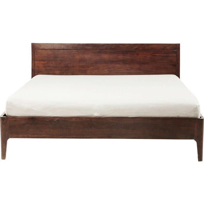 Brooklyn Walnut Sheesham Wood Bed - WOO .Design