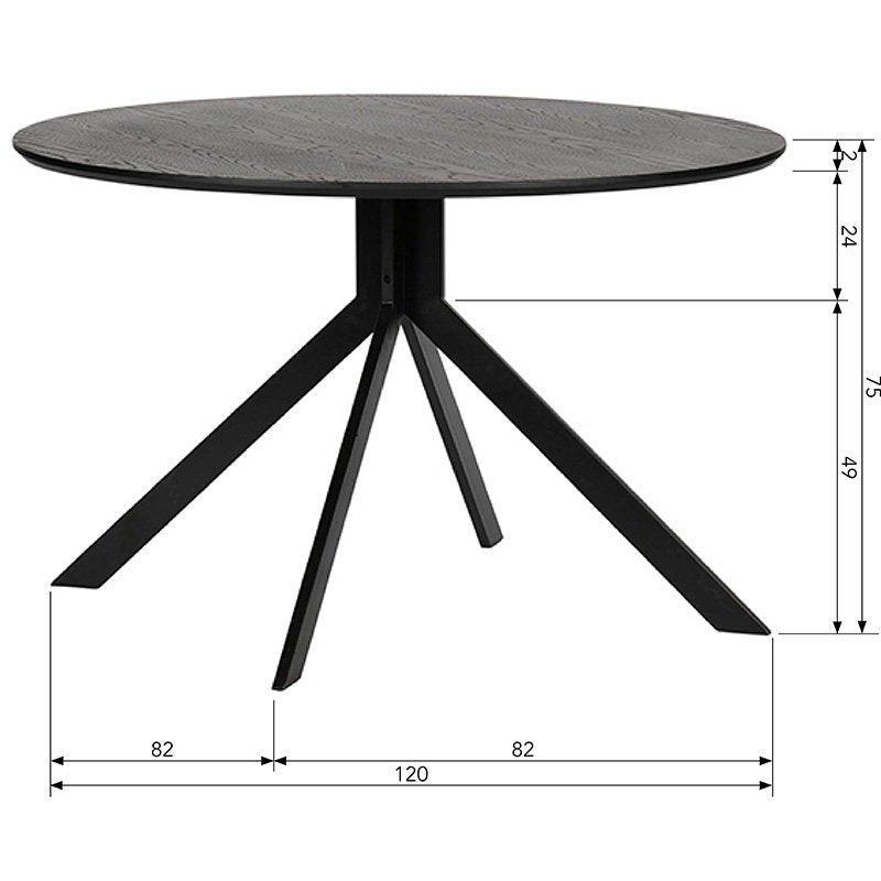 Bruno Round Dining Table - WOO .Design