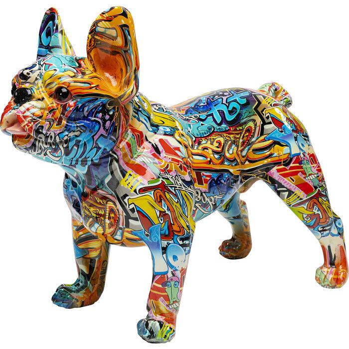Bulldogge, Bulldog, Bully aus Teakholz Deko Dekoration Holzfigur Figu