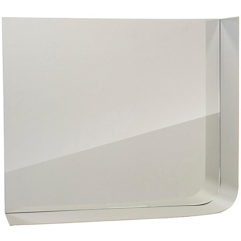 Image Square Mirror with Shelf