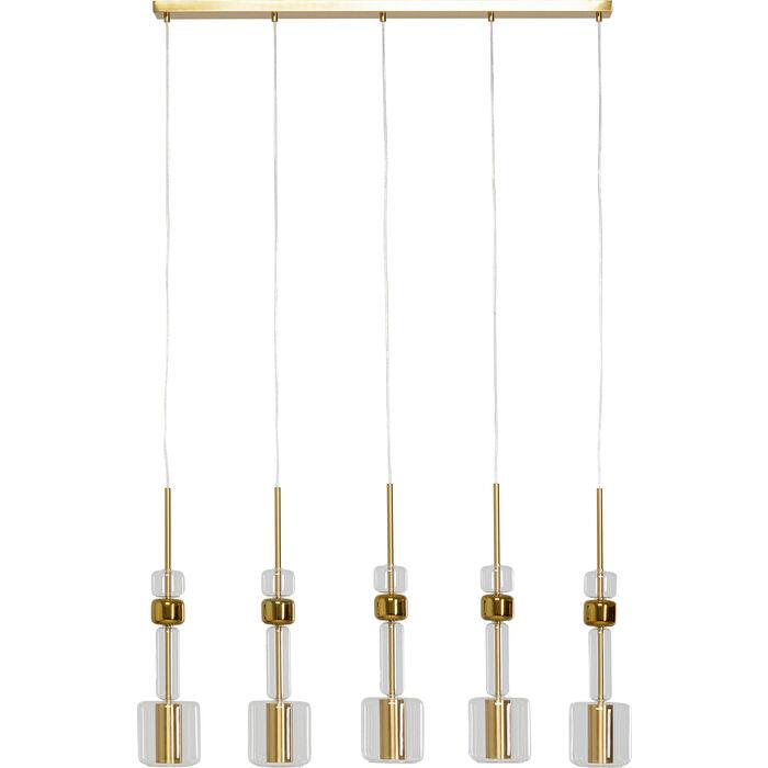 Candy Bar Gold Line Pendant Lamp - WOO .Design