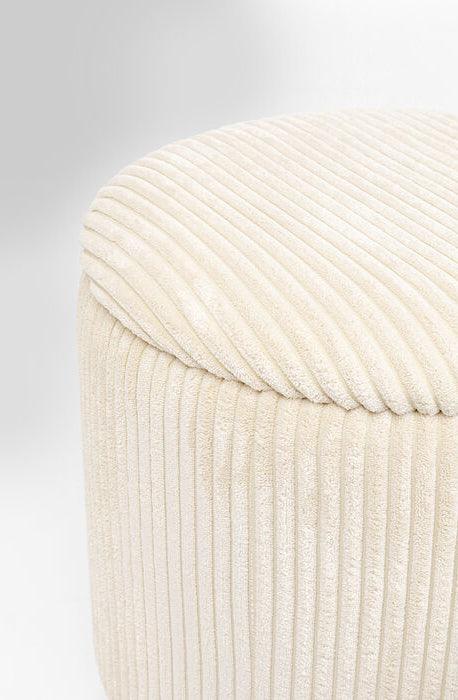 Cherry Creme Cord Storage Stool (2/Set) - WOO .Design