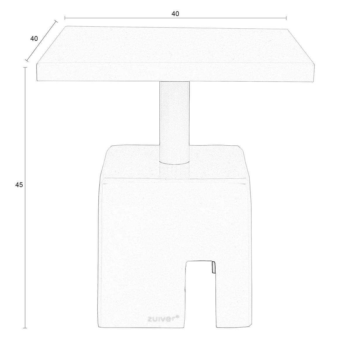 Chubby Metal Side Table - WOO .Design