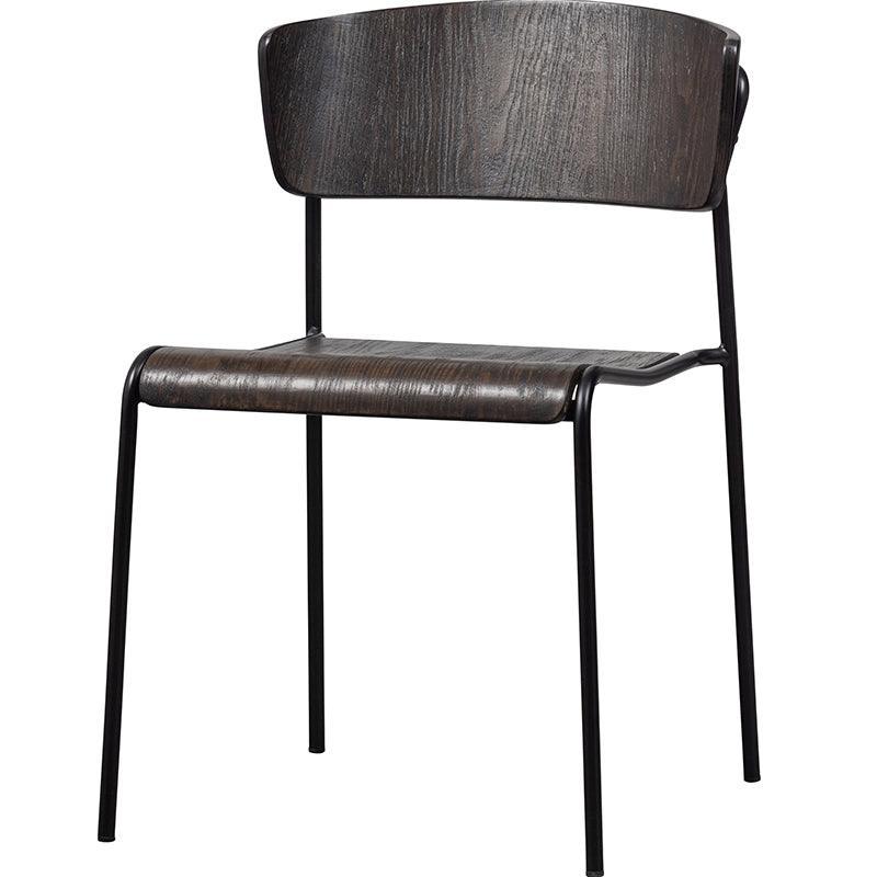 Ciro Warm Brown Wood Dining Chair (2/Set) - WOO .Design