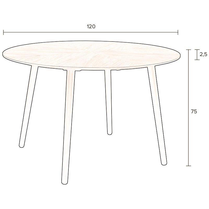 Clover Round Table - WOO .Design