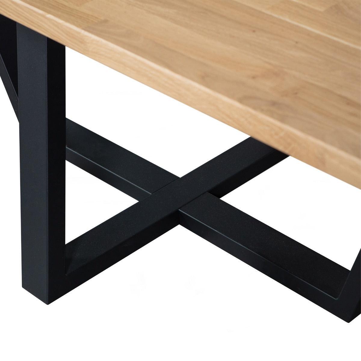 Combi Tablo Oak Drenthe Legs Dining Table - WOO .Design