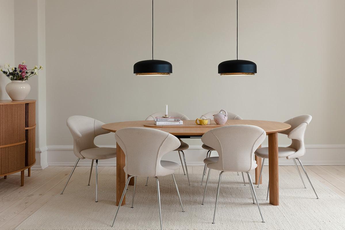 Comfort Circle Dining Table with Extension - WOO .Design