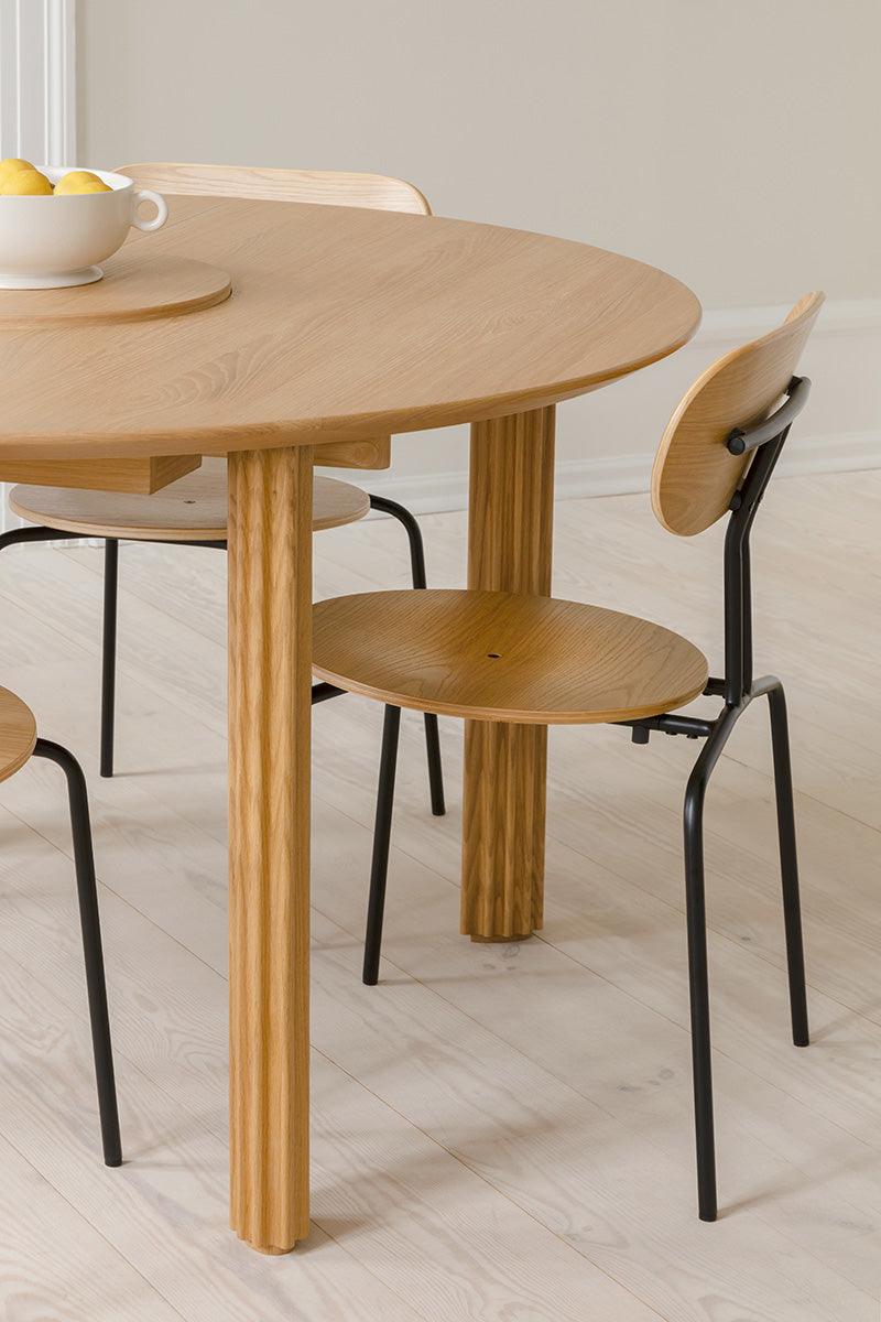 Comfort Circle Dining Table with Extension - WOO .Design